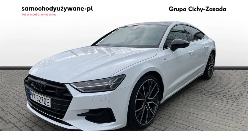 samochody osobowe Audi A7 cena 299900 przebieg: 6500, rok produkcji 2022 z Warszawa